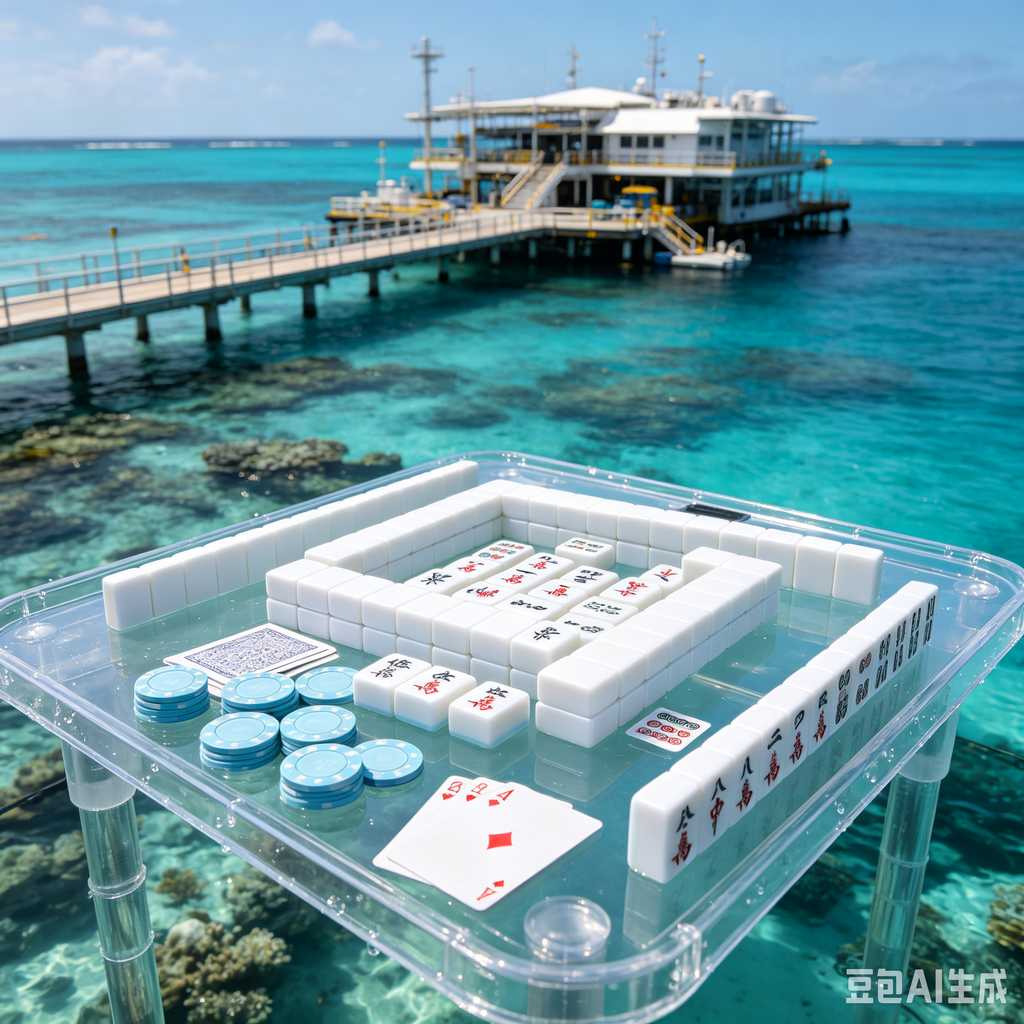 indoor leisure game mahjong set