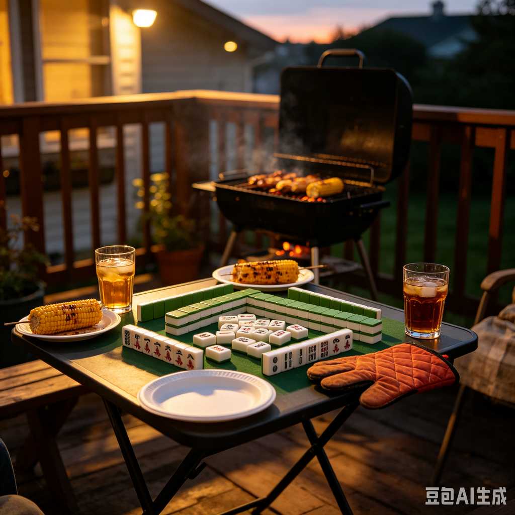 simple style mahjong set