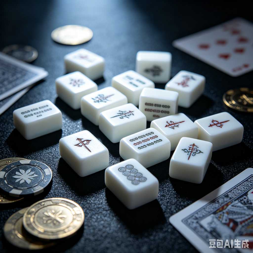 hand crafted mahjong set