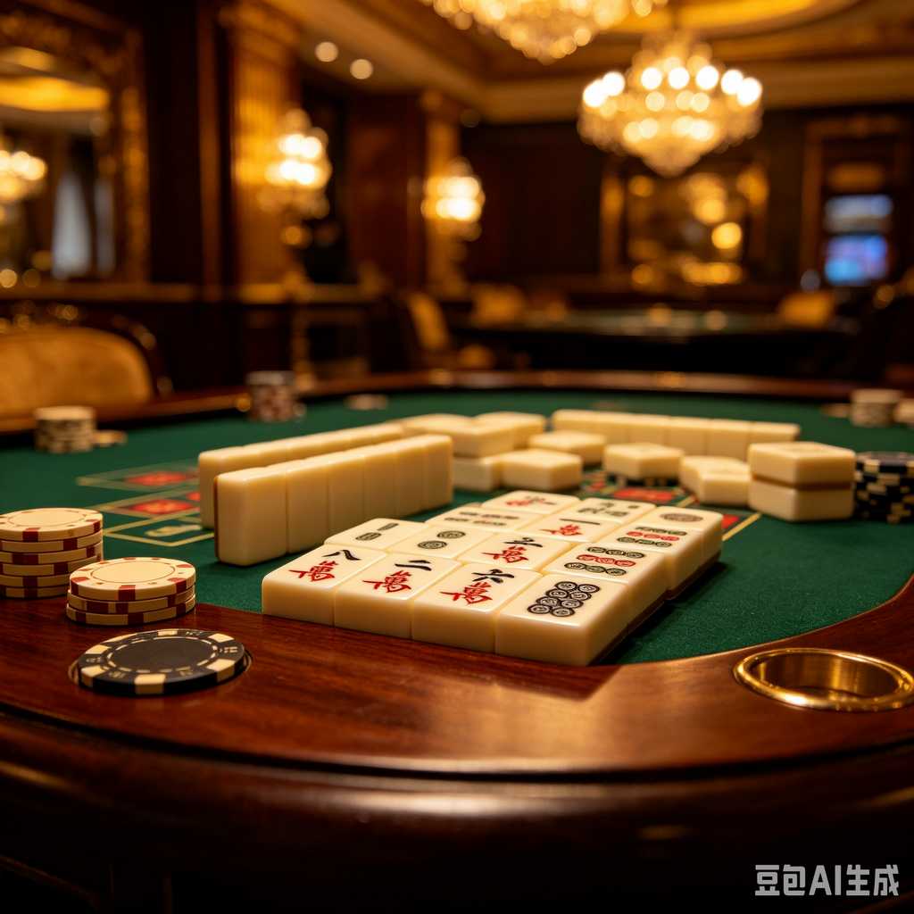 portable luxury mahjong set