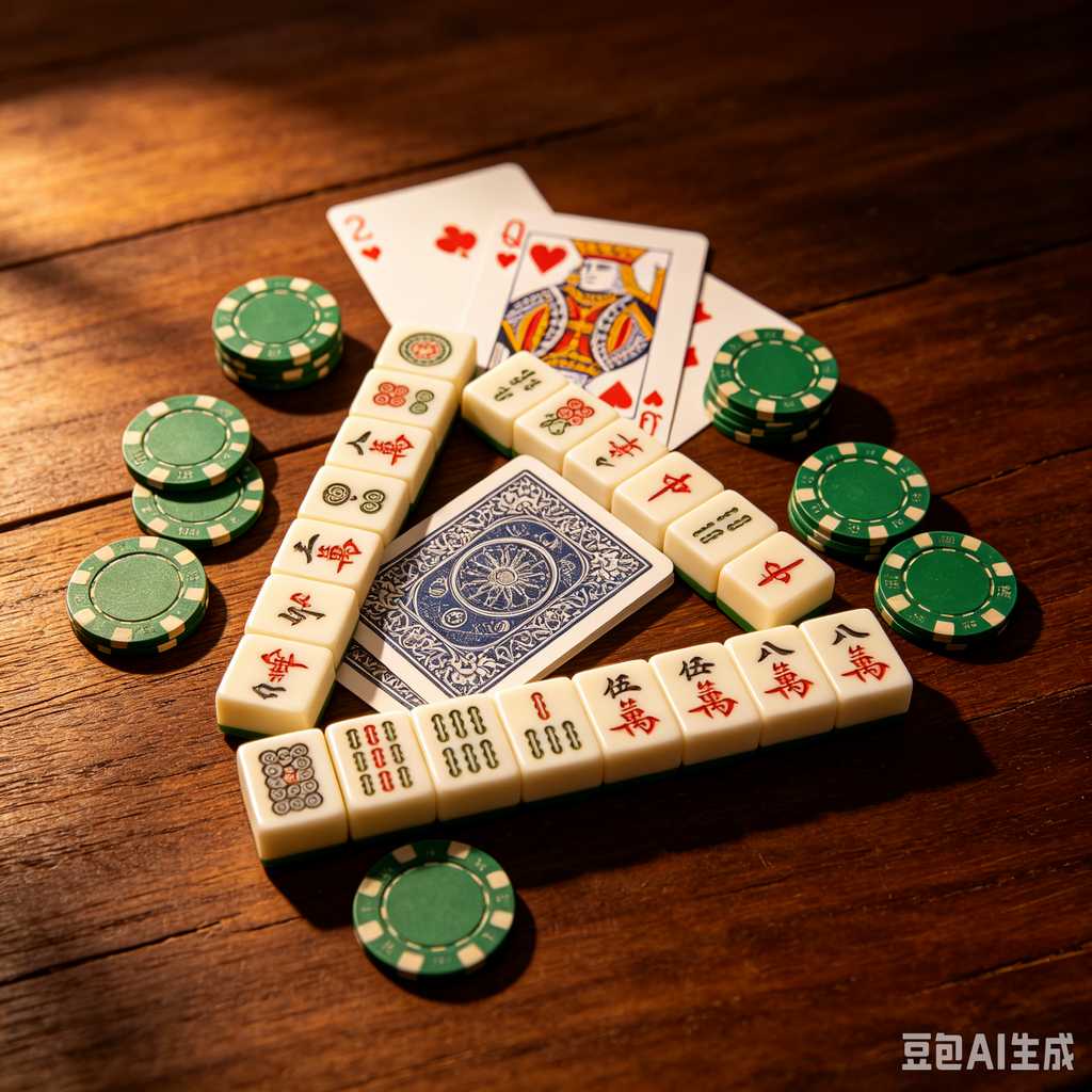 fine polished mahjong set