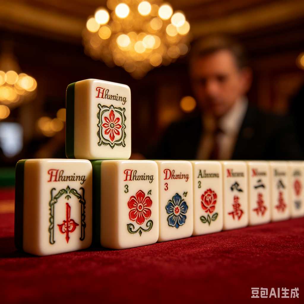 oem custom printed mahjong set